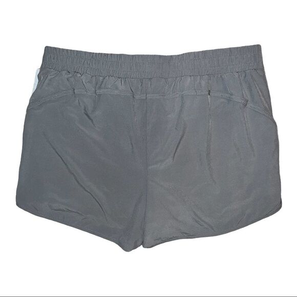 Ideology Women's Mid Grey Storm Woven Performance Shorts Plus Size XXL NWT - Picture 2 of 6